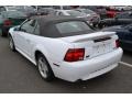 2000 Crystal White Ford Mustang GT Convertible  photo #3