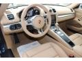 Luxor Beige 2014 Porsche Cayman S Interior Color