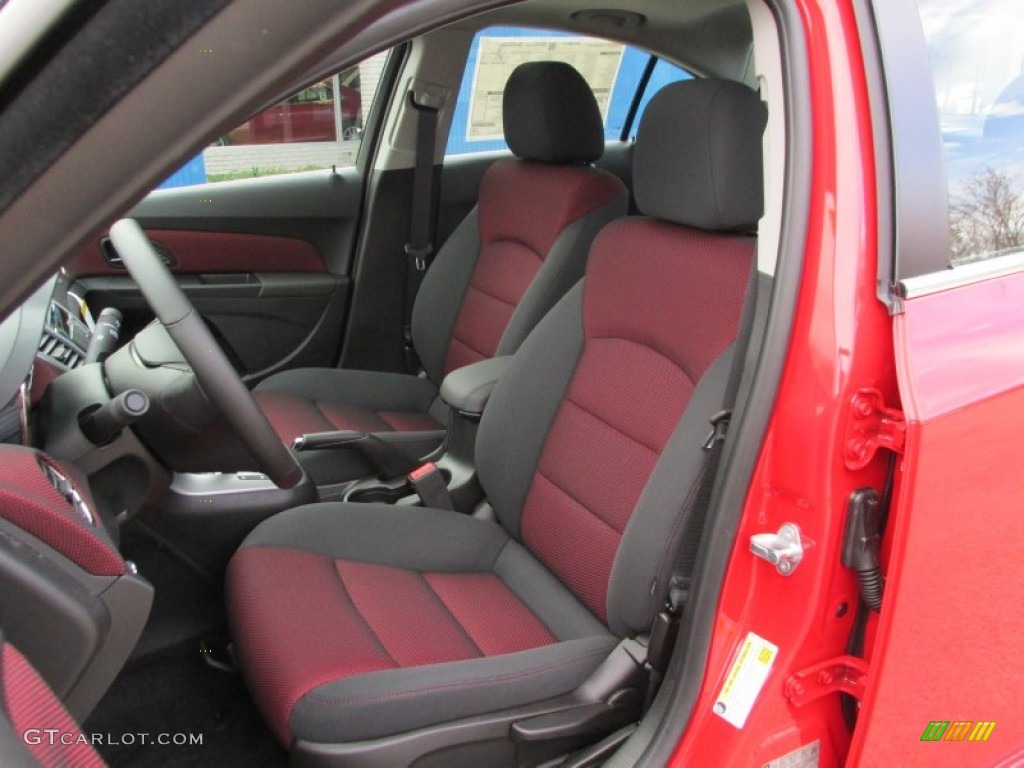 2014 Cruze LT - Red Hot / Jet Black/Sport Red photo #12
