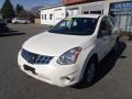 2011 Pearl White Nissan Rogue S AWD  photo #4