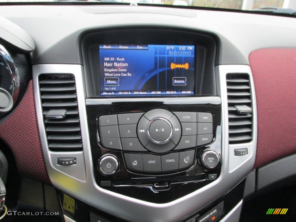 2014 Cruze LT - Red Hot / Jet Black/Sport Red photo #15