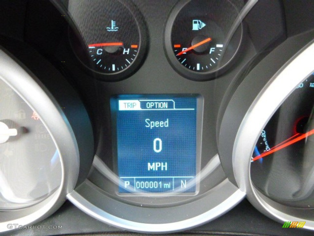 2014 Cruze LS - Rainforest Green Metallic / Jet Black/Medium Titanium photo #20