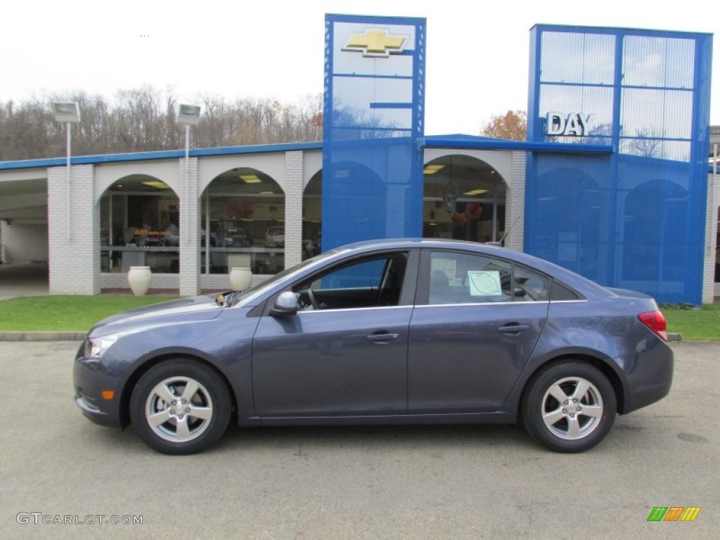 2014 Cruze LT - Atlantis Blue Metallic / Jet Black photo #2