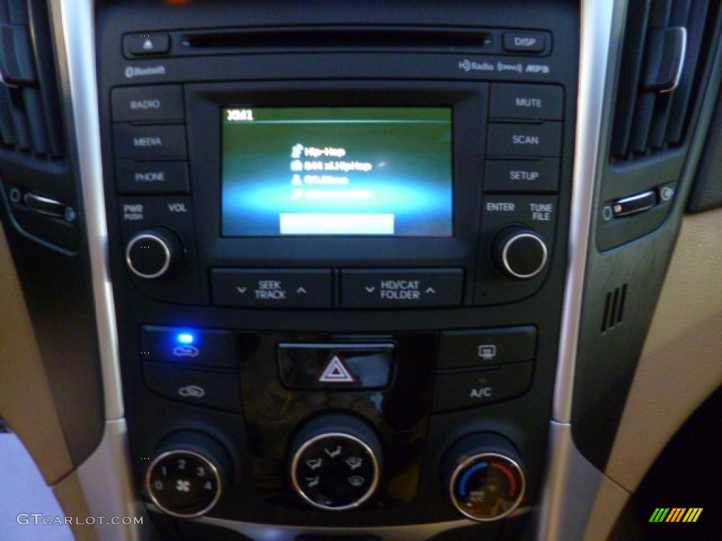 2014 Sonata GLS - Pearl White / Camel photo #19