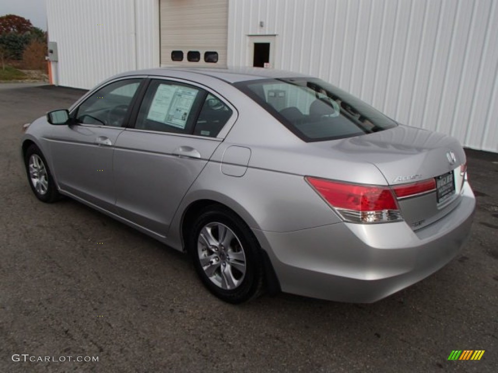 2011 Accord SE Sedan - Alabaster Silver Metallic / Black photo #8