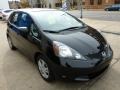 2011 Crystal Black Pearl Honda Fit   photo #3