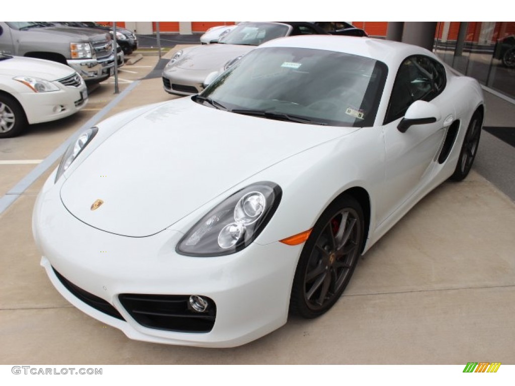 White 2014 Porsche Cayman S Exterior Photo #87581245