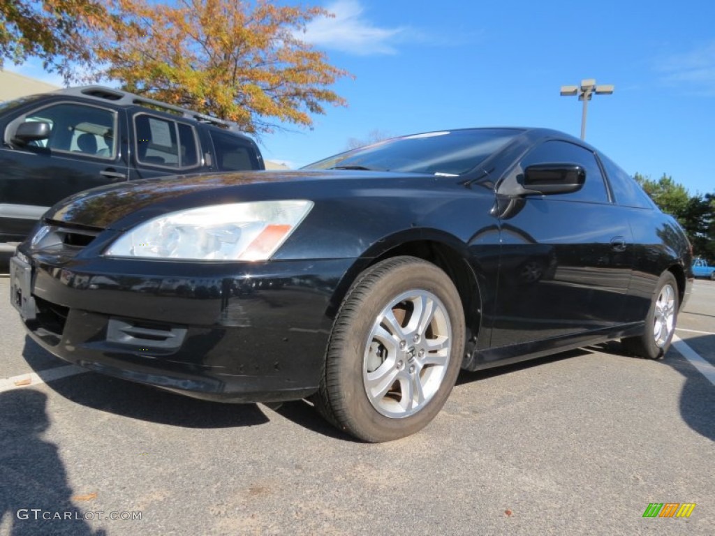 2006 Accord EX-L Coupe - Nighthawk Black Pearl / Black photo #1
