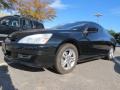 2006 Nighthawk Black Pearl Honda Accord EX-L Coupe  photo #1