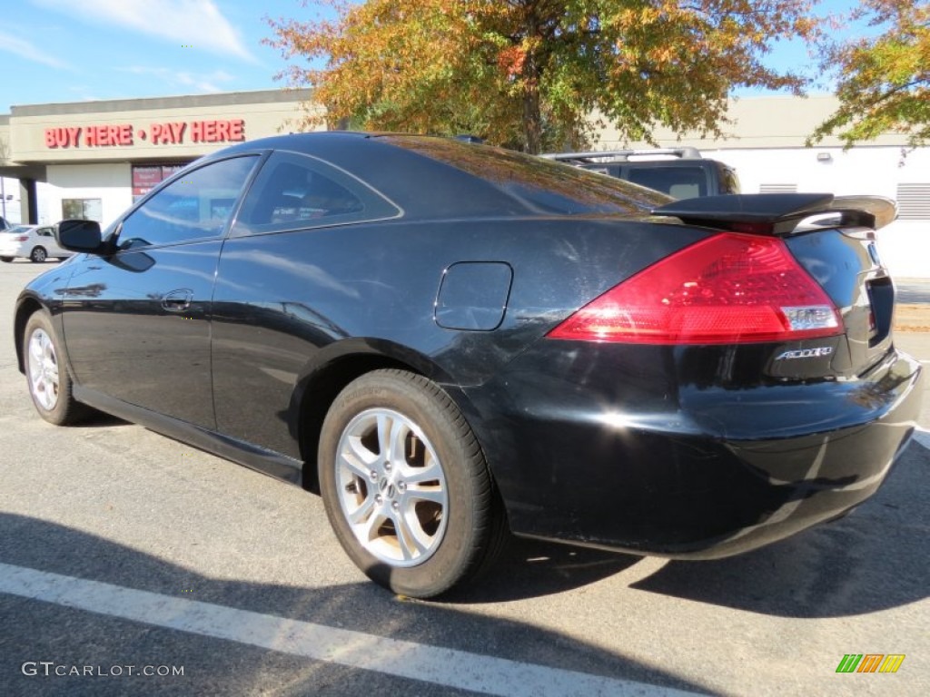 2006 Accord EX-L Coupe - Nighthawk Black Pearl / Black photo #2