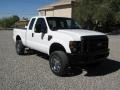 Oxford White - F250 Super Duty XL SuperCab 4x4 Photo No. 2
