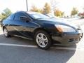 2006 Nighthawk Black Pearl Honda Accord EX-L Coupe  photo #4
