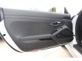 Black 2014 Porsche Cayman S Door Panel