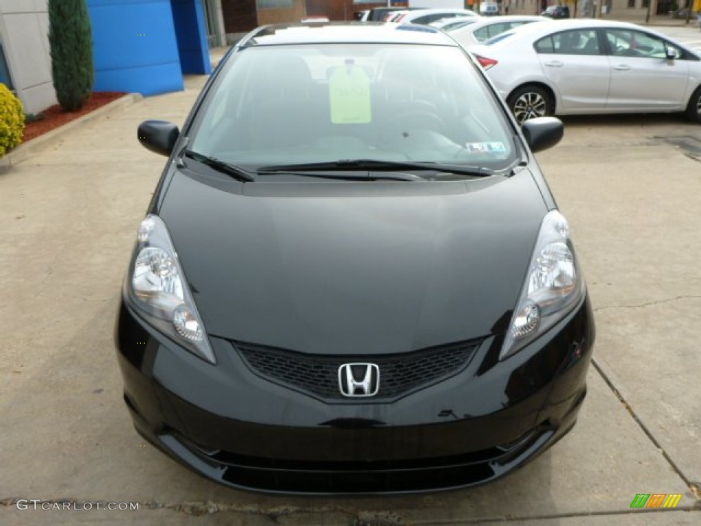 2011 Fit  - Crystal Black Pearl / Gray photo #19
