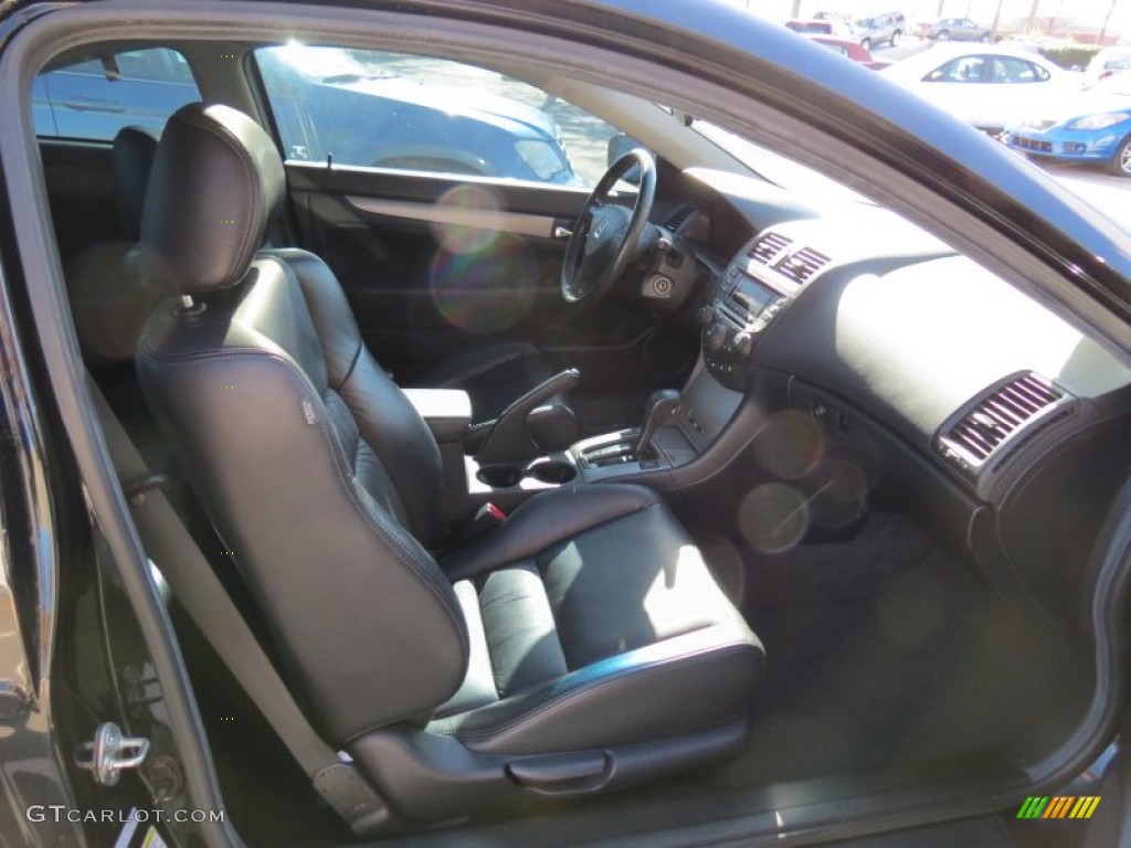 2006 Accord EX-L Coupe - Nighthawk Black Pearl / Black photo #10