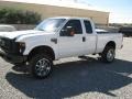 Oxford White - F250 Super Duty XL SuperCab 4x4 Photo No. 13