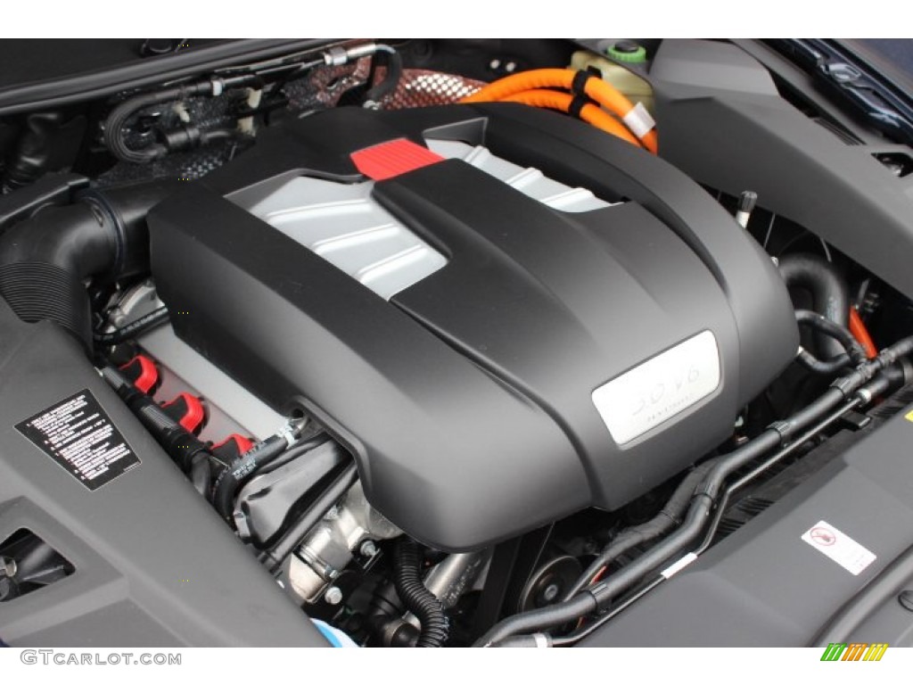 2013 Porsche Cayenne S Hybrid 3.0 Liter DFI Supercharged DOHC 24-Valve VVT V6 Gasoline/Electric Hybrid Engine Photo #87582507