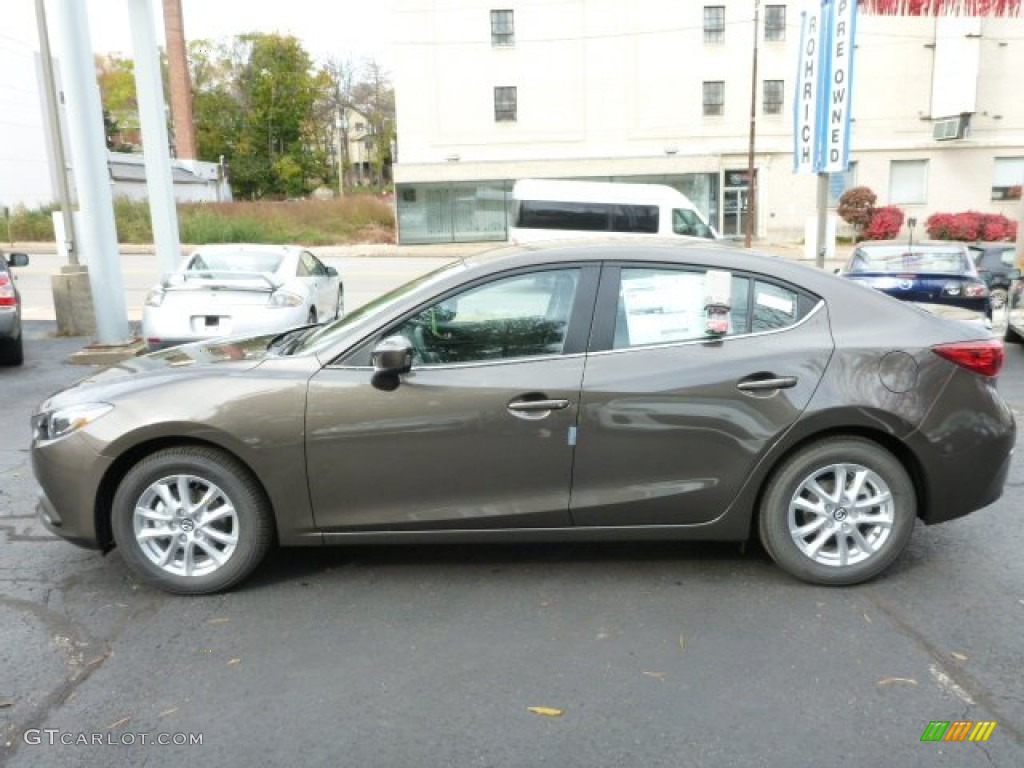 Meteor Gray Mica 2014 Mazda MAZDA3 i Grand Touring 4 Door Exterior Photo #87582508