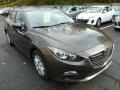 Meteor Gray Mica 2014 Mazda MAZDA3 i Grand Touring 4 Door Exterior