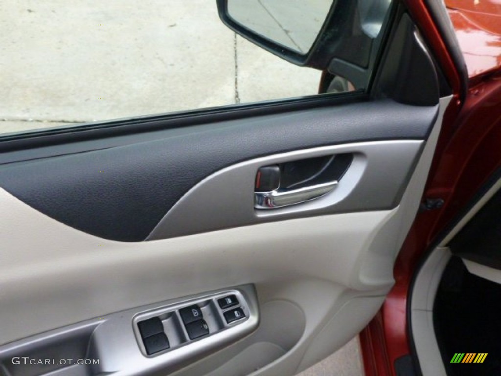 2009 Impreza 2.5i Sedan - Paprika Red Pearl / Ivory photo #16