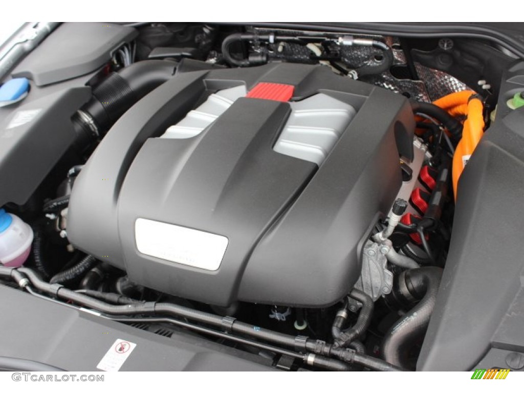 2013 Porsche Cayenne S Hybrid 3.0 Liter DFI Supercharged DOHC 24-Valve VVT V6 Gasoline/Electric Hybrid Engine Photo #87583261
