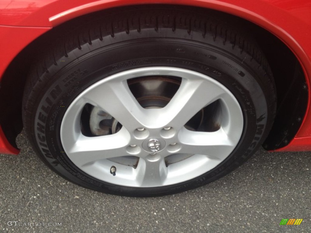 2008 Solara SLE V6 Convertible - Super Red 5 / Dark Stone photo #3