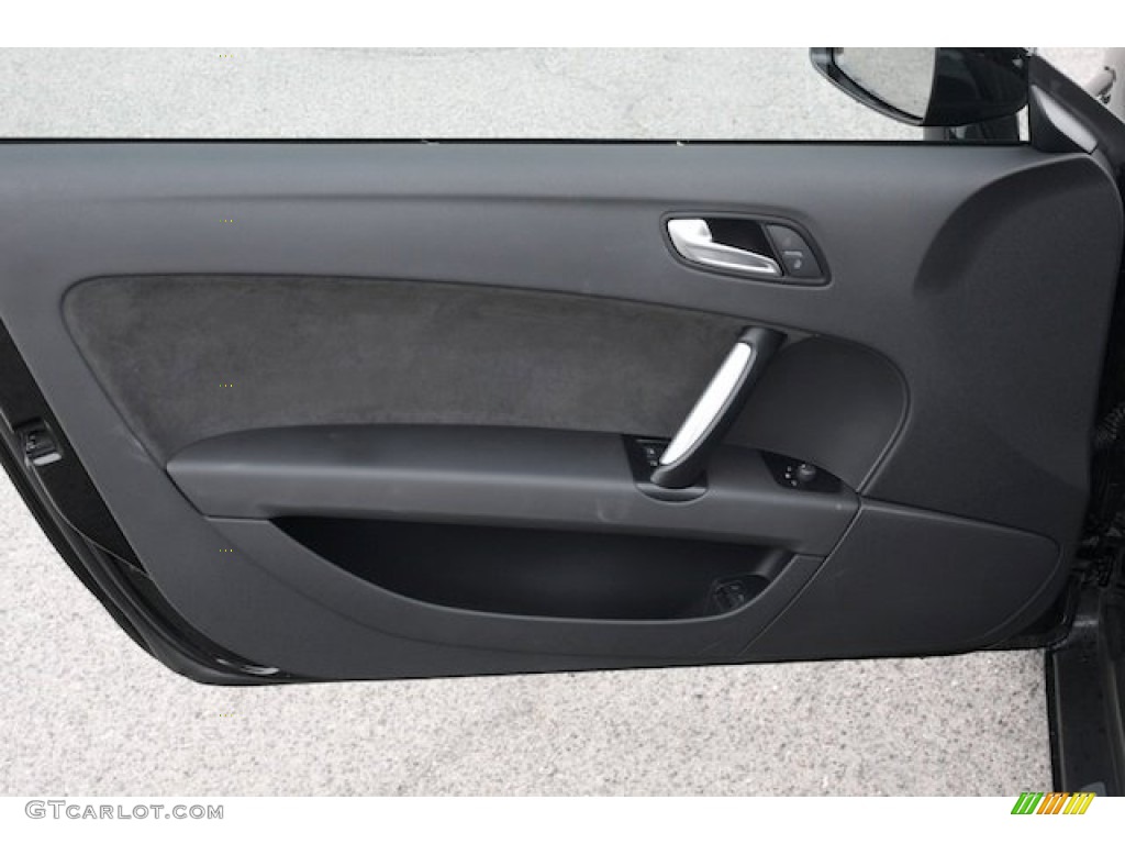 2008 Audi TT 3.2 quattro Coupe Black Door Panel Photo #87584528