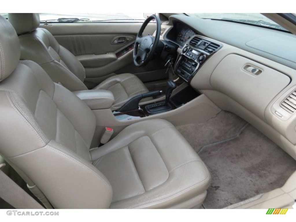 Ivory Interior 1998 Honda Accord EX V6 Coupe Photo #87584914