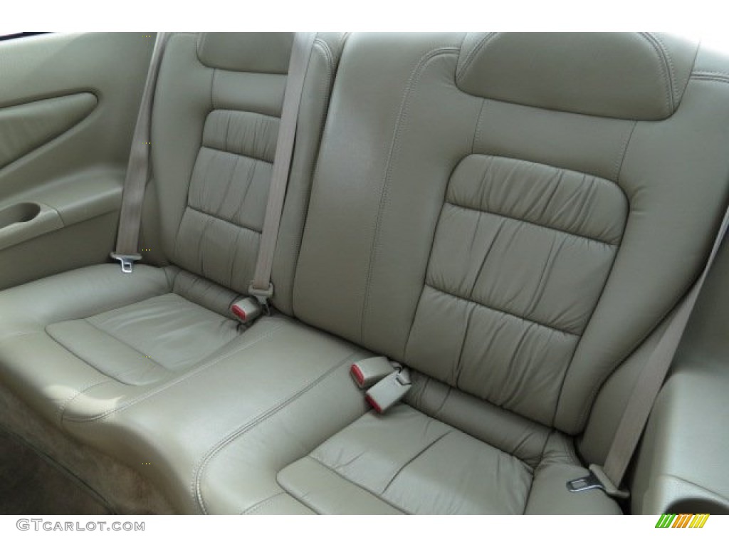 Ivory Interior 1998 Honda Accord EX V6 Coupe Photo #87584945