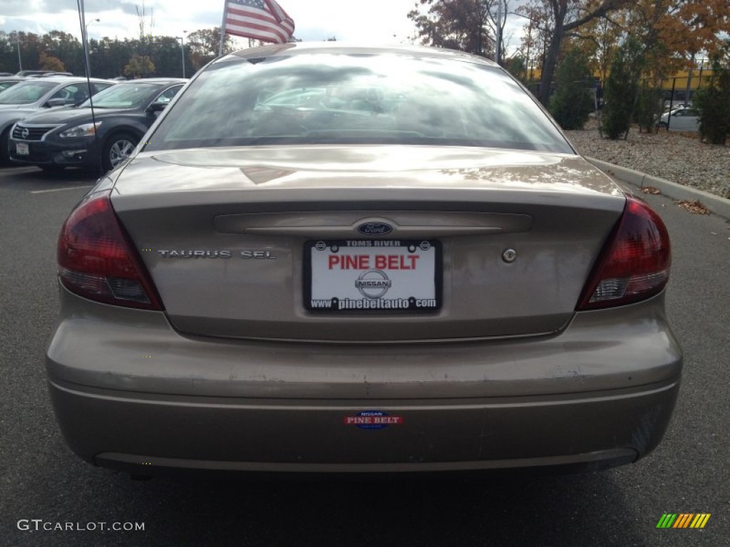 2005 Taurus SEL - Gold Ash Metallic / Medium/Dark Flint photo #6