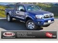 2014 Blue Ribbon Metallic Toyota Tacoma V6 TRD Access Cab 4x4  photo #1