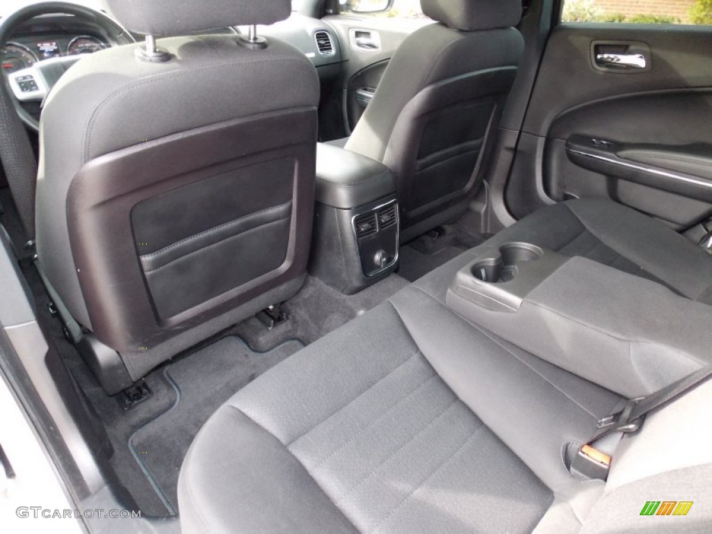 2012 Dodge Charger SXT AWD Rear Seat Photo #87585490