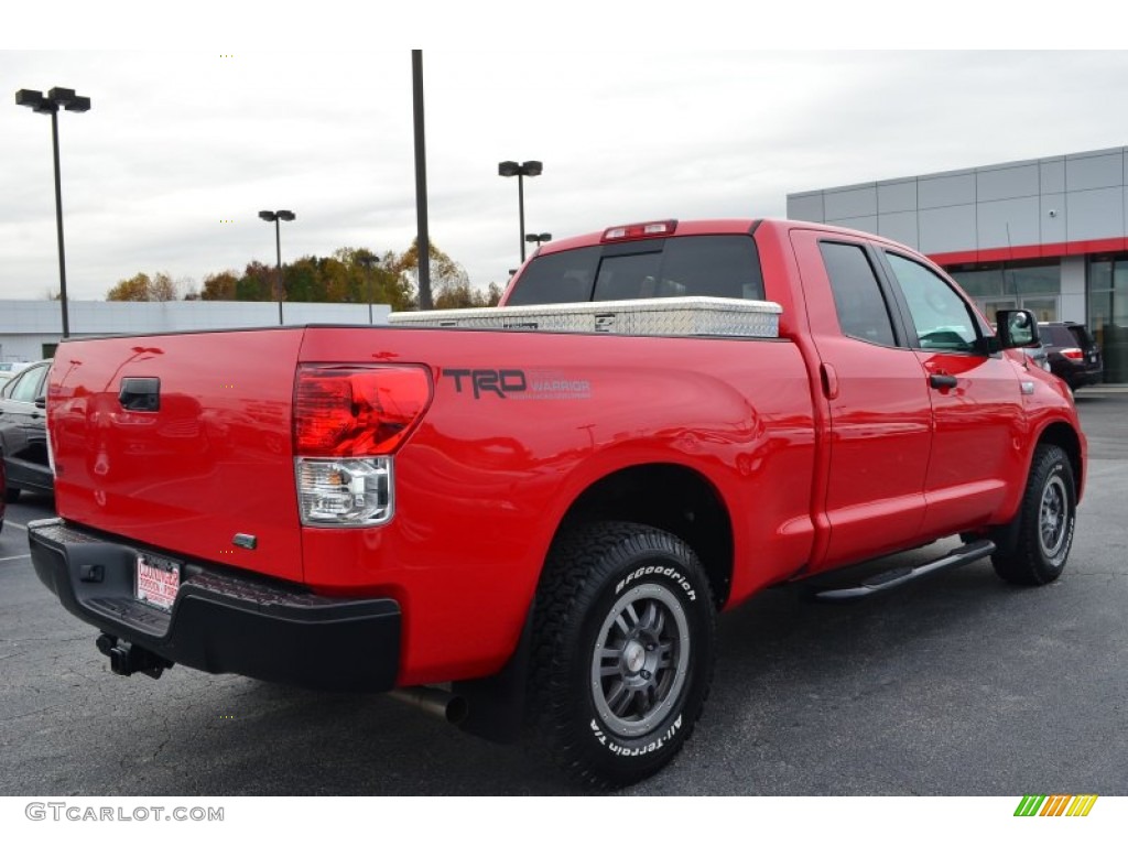 2012 Tundra TRD Rock Warrior Double Cab 4x4 - Radiant Red / Black photo #3