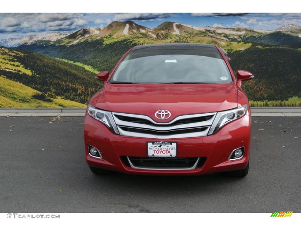 2014 Venza Limited AWD - Barcelona Red Metallic / Ivory photo #2