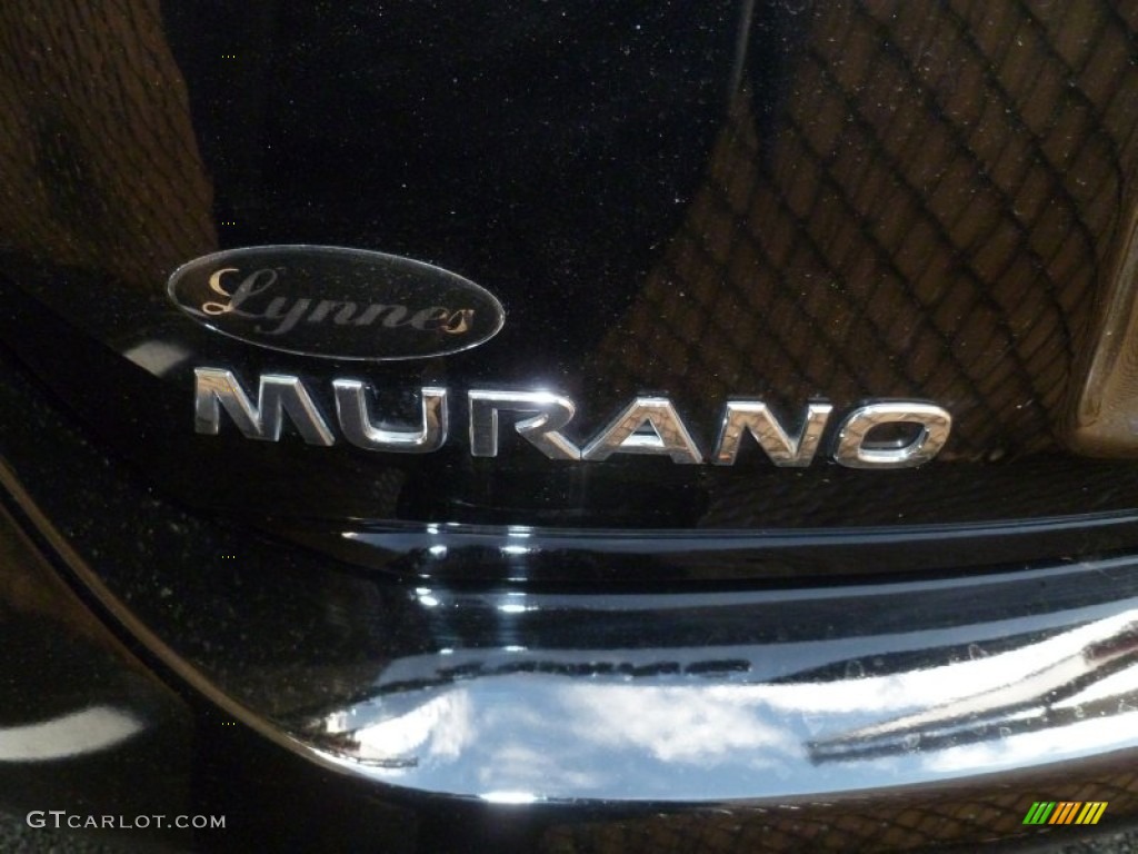 2009 Murano SL AWD - Super Black / Black photo #5