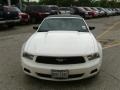 Performance White 2012 Ford Mustang V6 Convertible