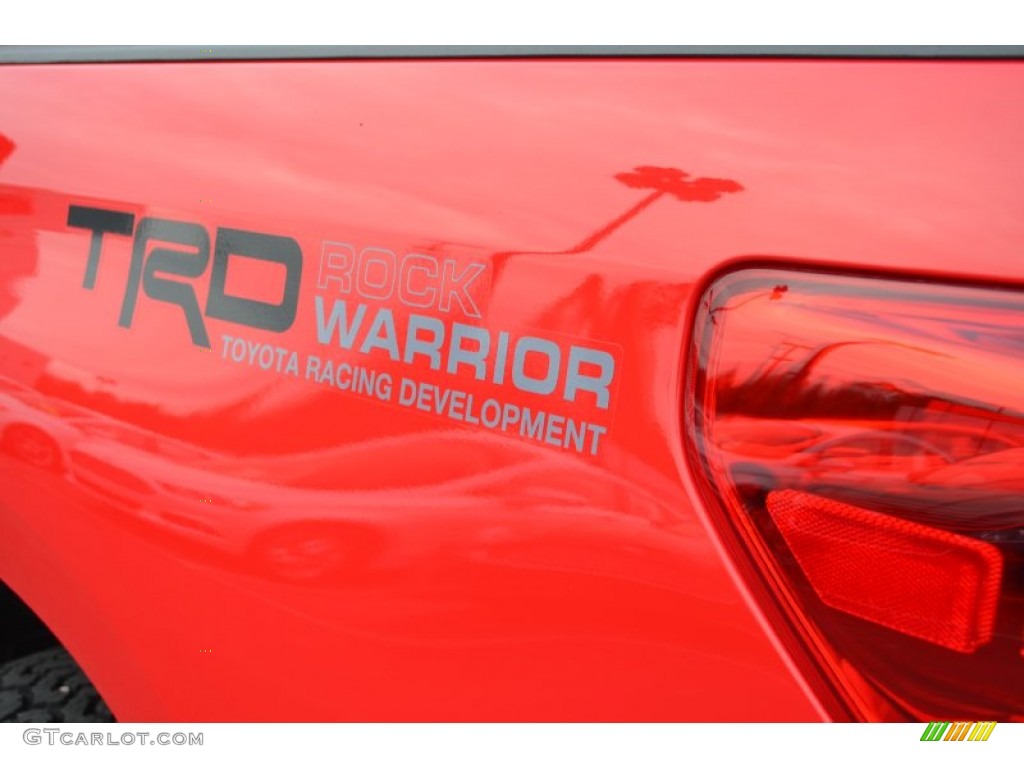 2012 Tundra TRD Rock Warrior Double Cab 4x4 - Radiant Red / Black photo #24