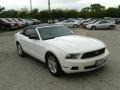 2012 Performance White Ford Mustang V6 Convertible  photo #7