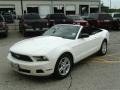 2012 Performance White Ford Mustang V6 Convertible  photo #8