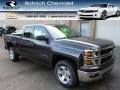 2014 Tungsten Metallic Chevrolet Silverado 1500 LTZ Z71 Double Cab 4x4  photo #1