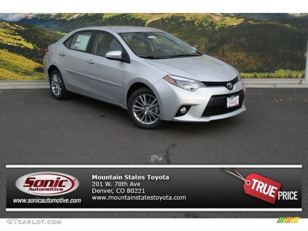 2014 Corolla LE - Classic Silver Metallic / Ash photo #1