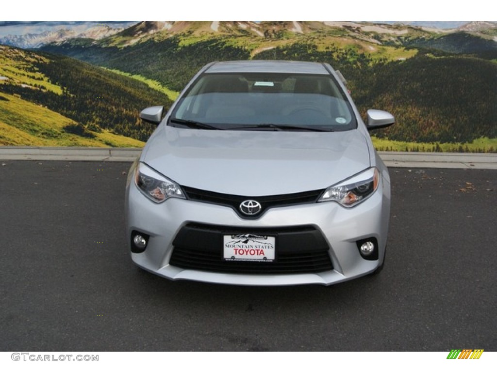 2014 Corolla LE - Classic Silver Metallic / Ash photo #2