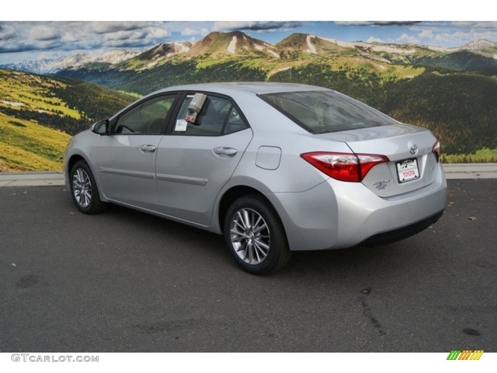 2014 Corolla LE - Classic Silver Metallic / Ash photo #3