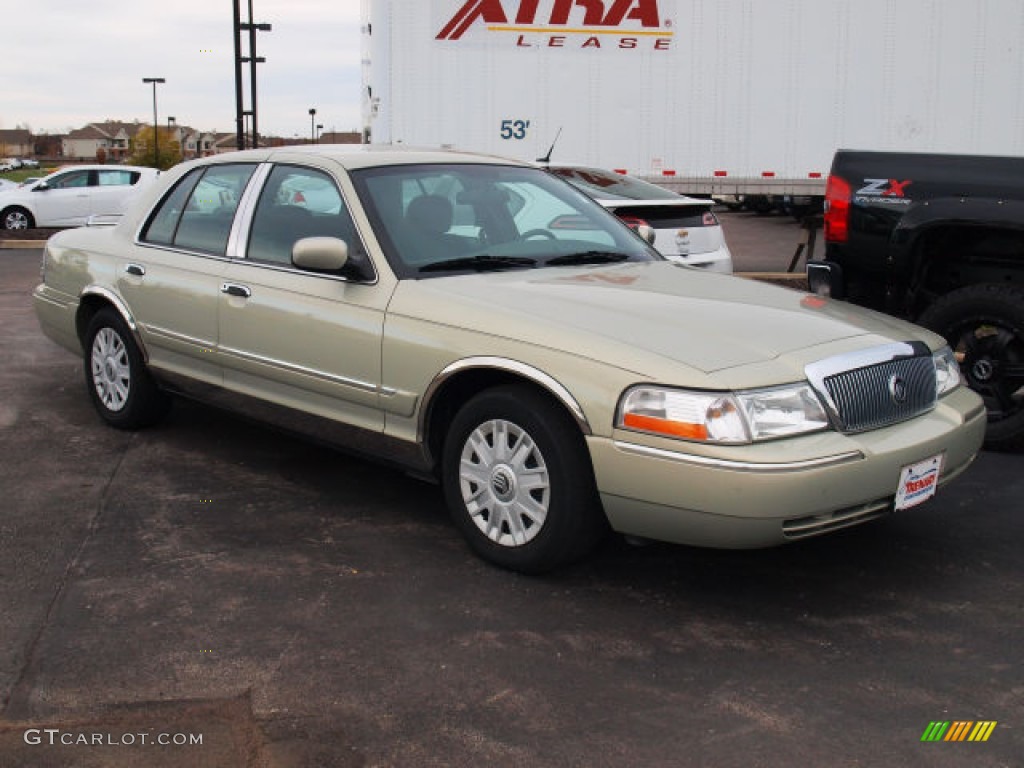 2004 Grand Marquis GS - Silver Birch Metallic / Dark Charcoal photo #2