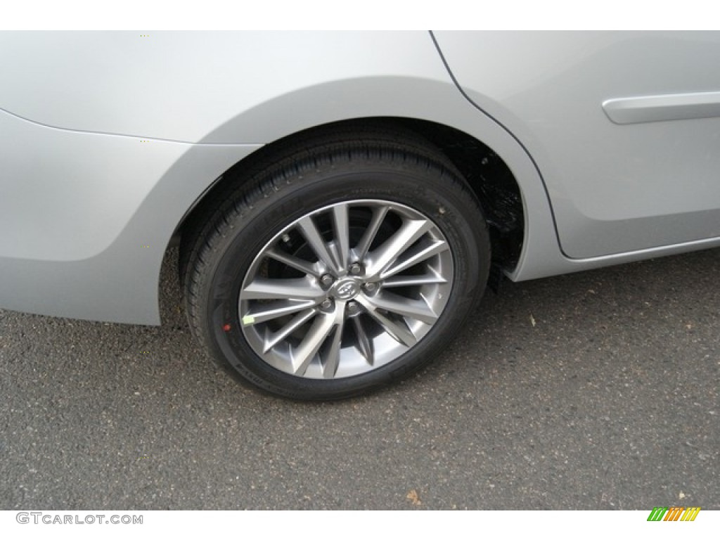 2014 Corolla LE - Classic Silver Metallic / Ash photo #10