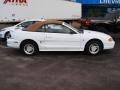 1997 Crystal White Ford Mustang V6 Convertible  photo #2