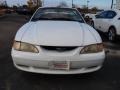 1997 Crystal White Ford Mustang V6 Convertible  photo #8