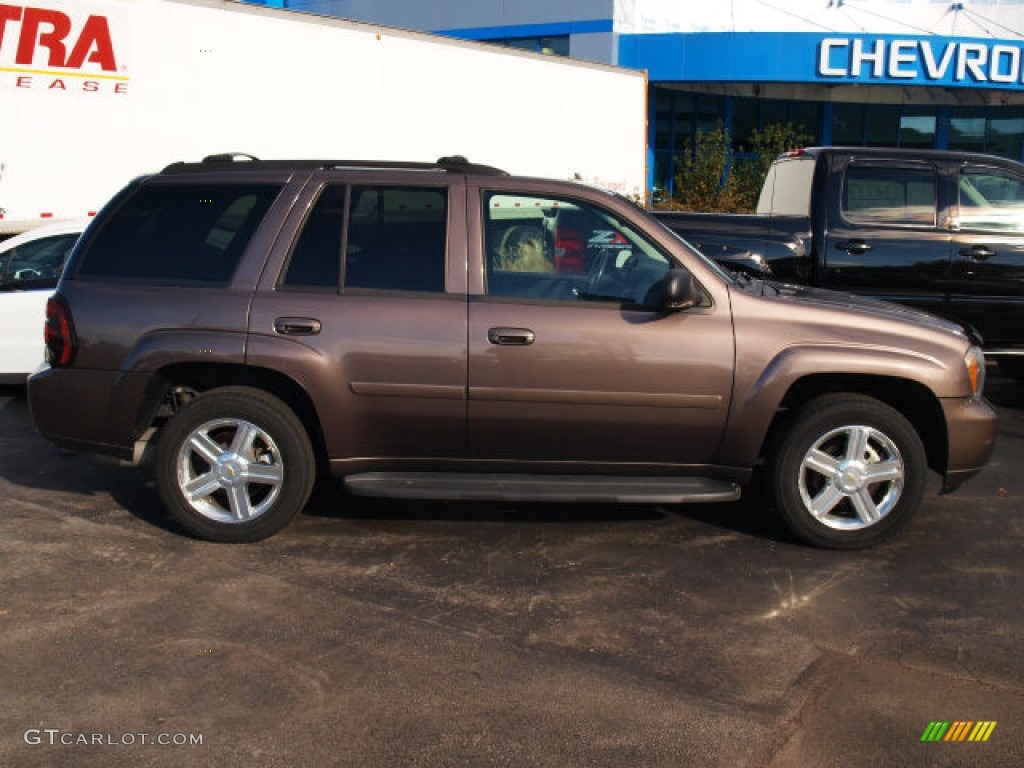 2008 TrailBlazer LT 4x4 - Desert Brown Metallic / Ebony photo #1