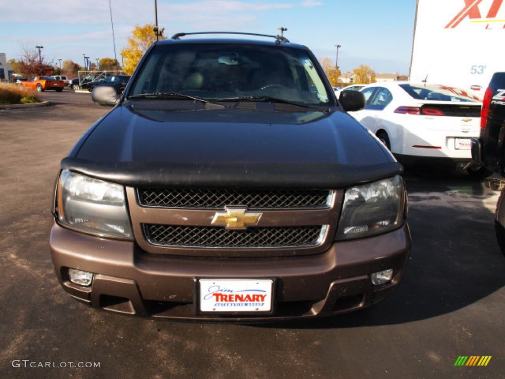 2008 TrailBlazer LT 4x4 - Desert Brown Metallic / Ebony photo #8