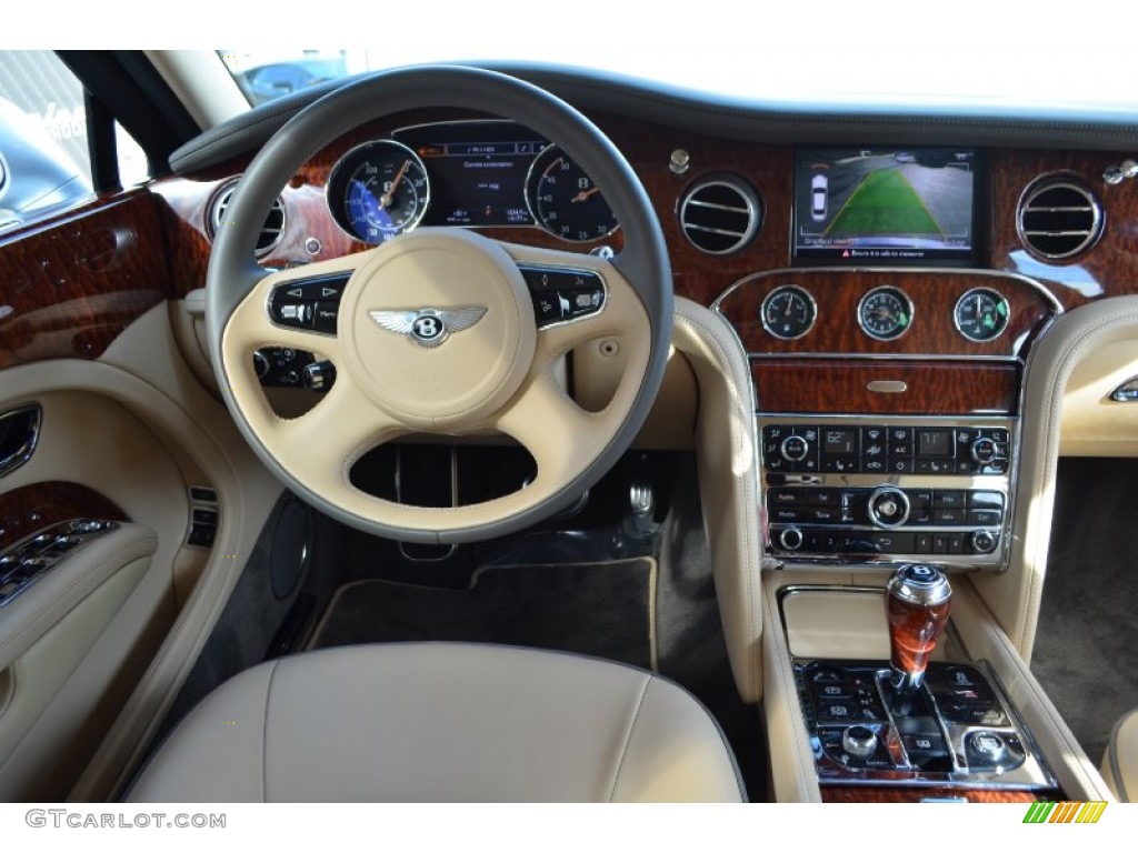 2012 Bentley Mulsanne Standard Mulsanne Model Magnolia/Porpoise Dashboard Photo #87590263